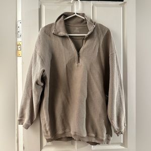 Aerie sweatshirt quarter zip up XS